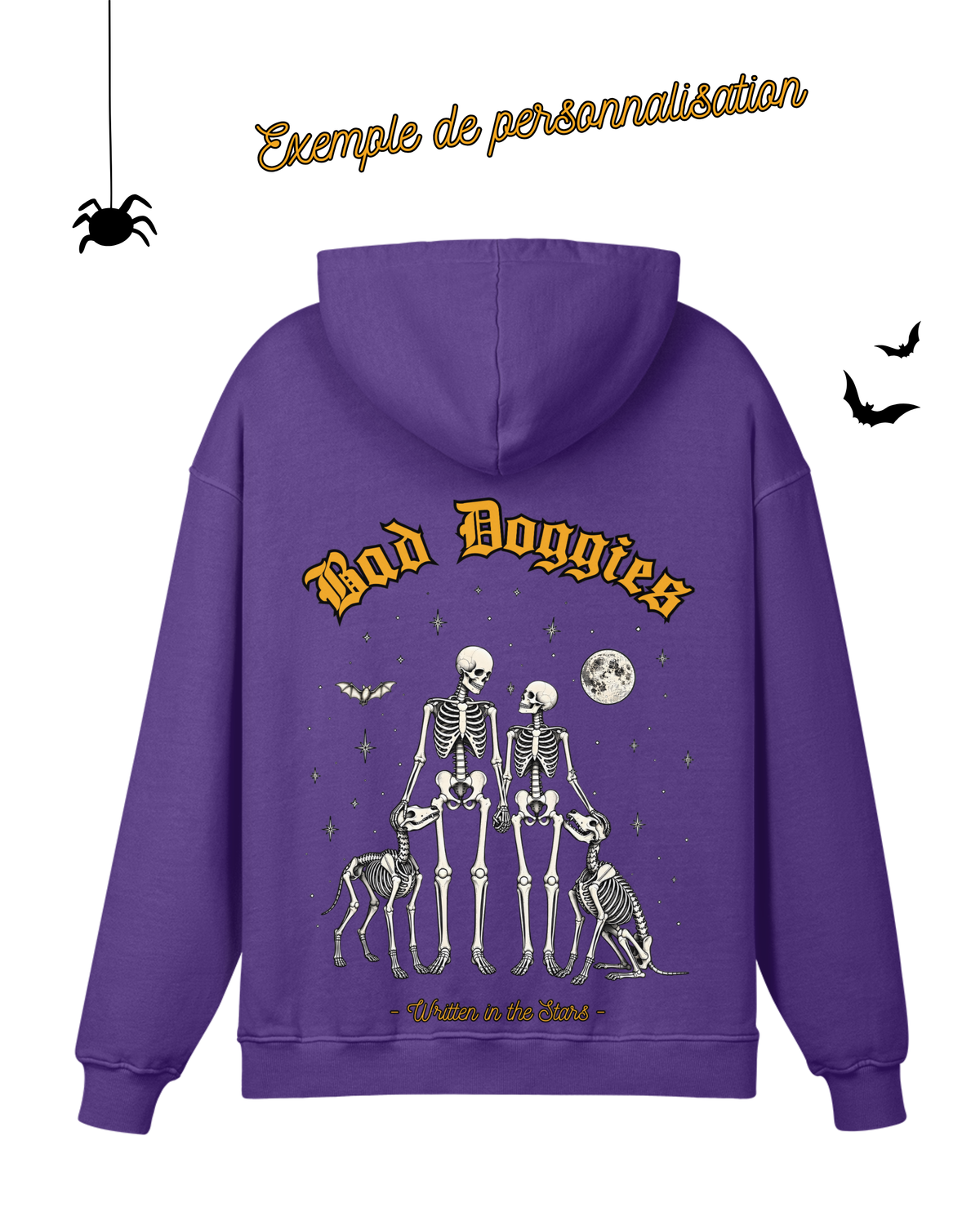 Hoodie Oversize Forever & Always 💀🕯️ 𝖆̀ 𝖕𝖊𝖗𝖘𝖔𝖓𝖓𝖆𝖑𝖎𝖘𝖊𝖗
