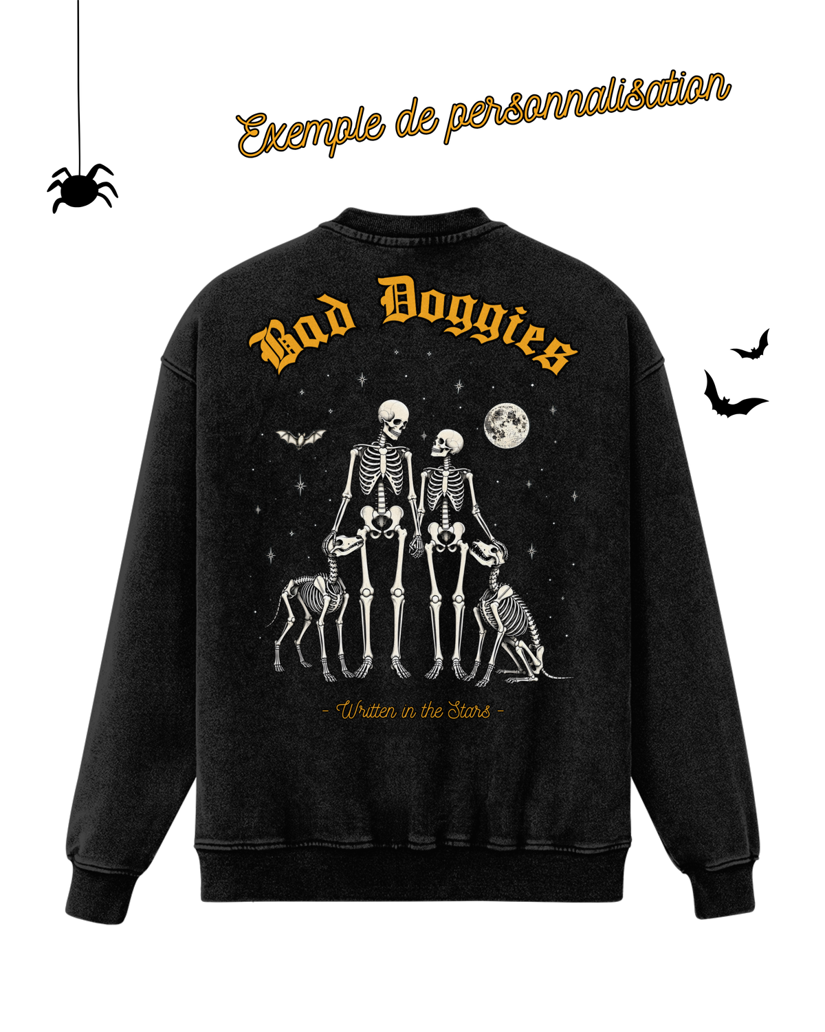 Crewneck Oversize Forever & Always 💀🕯️ 𝖆̀ 𝖕𝖊𝖗𝖘𝖔𝖓𝖓𝖆𝖑𝖎𝖘𝖊𝖗