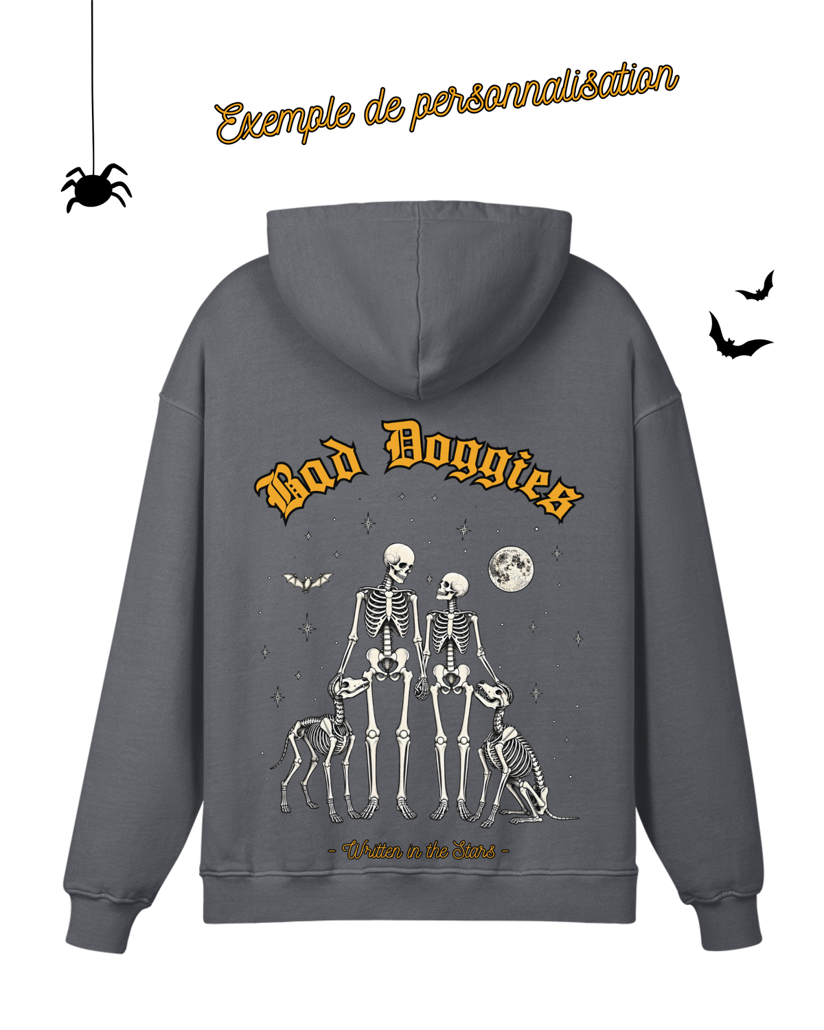 Hoodie Oversize Forever & Always 💀🕯️ 𝖆̀ 𝖕𝖊𝖗𝖘𝖔𝖓𝖓𝖆𝖑𝖎𝖘𝖊𝖗