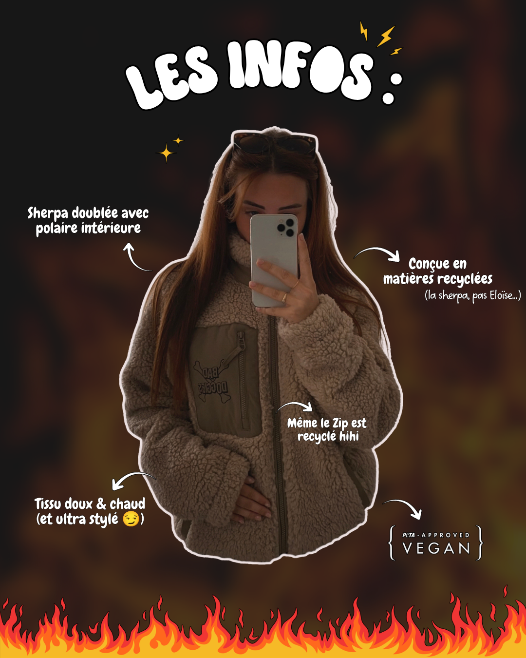 La nouvelle Sherpa Bad Doggies 🔥