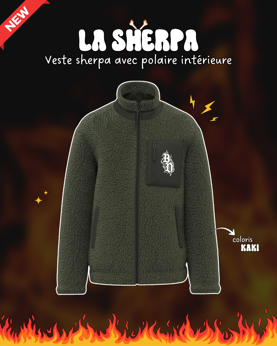 La nouvelle Sherpa Bad Doggies 🔥