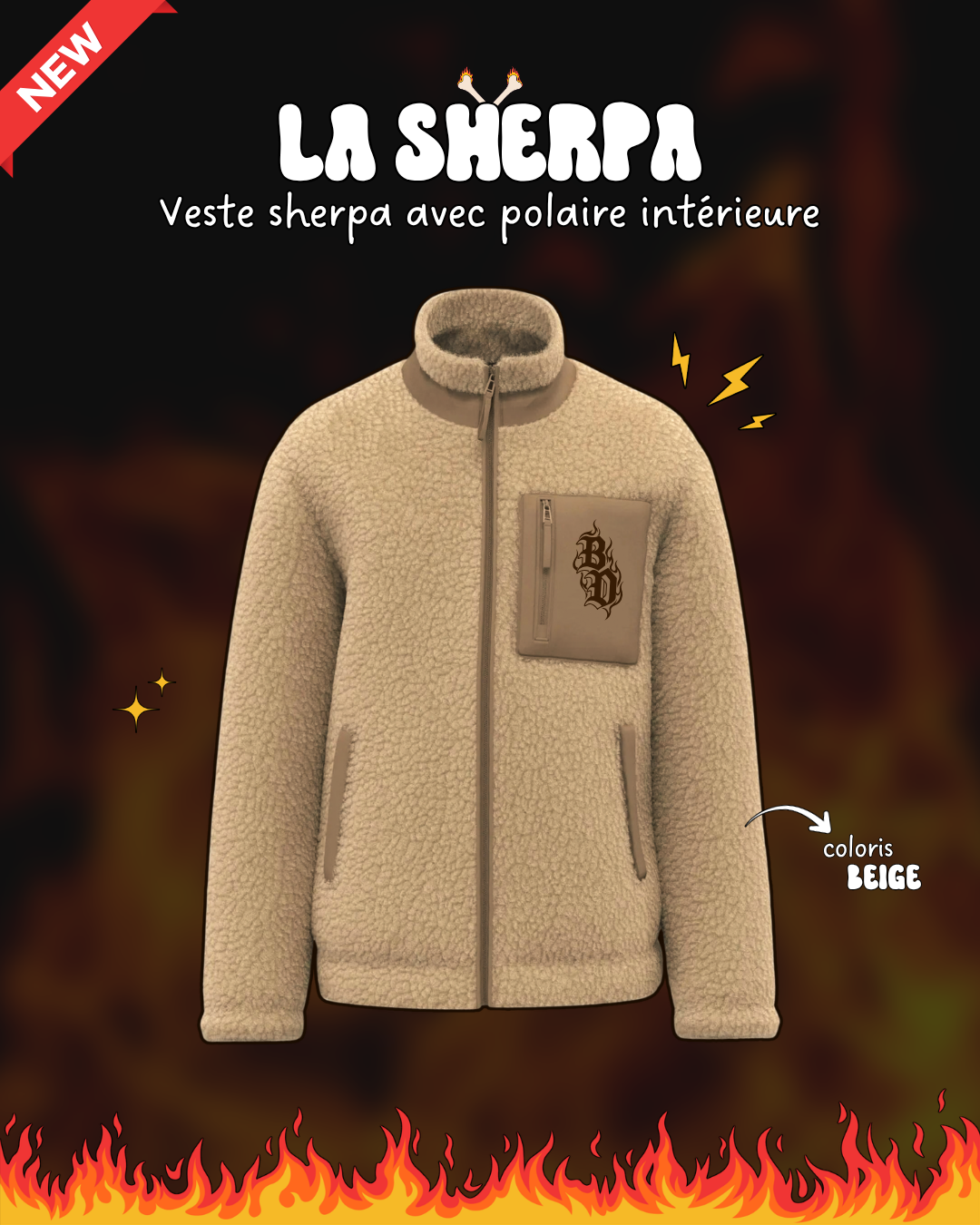 La nouvelle Sherpa Bad Doggies 🔥