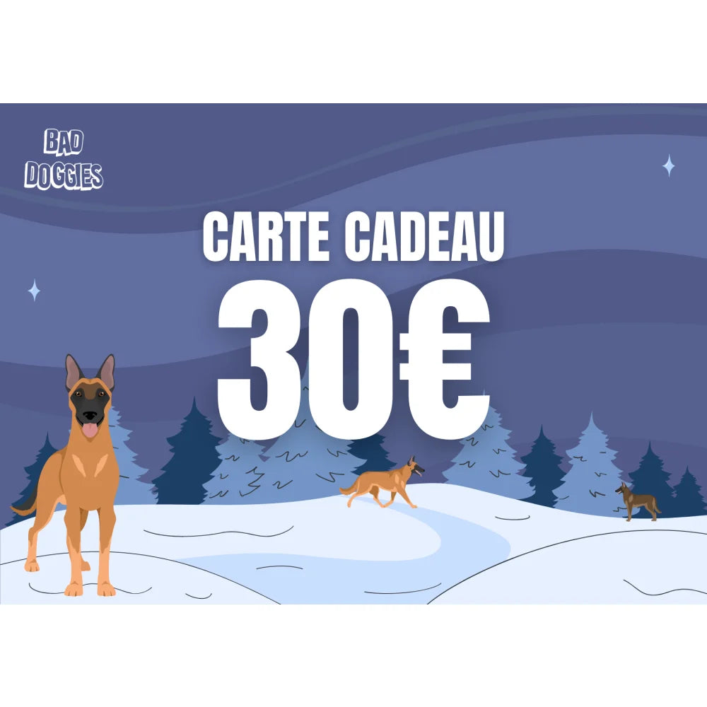Carte-cadeau Bad Doggies 🎁 - 30 €
