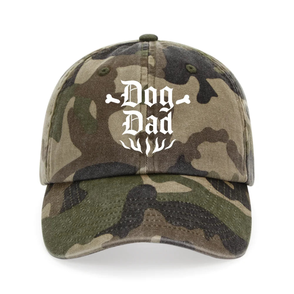 Casquette Brodée - 🦴 DOG DAD 🦴 - Vintage Jungle Casquette