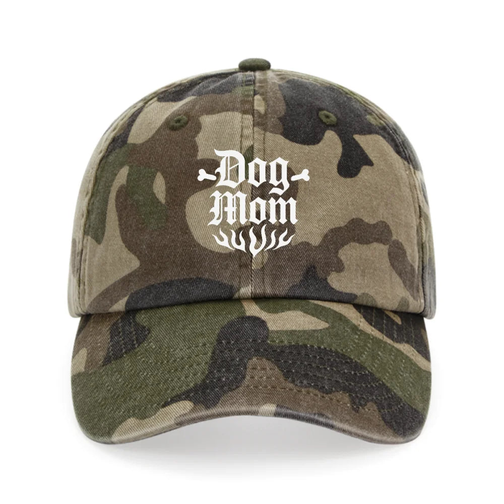 Casquette Brodée - 🦴 DOG MOM 🦴 - Vintage Jungle Casquette
