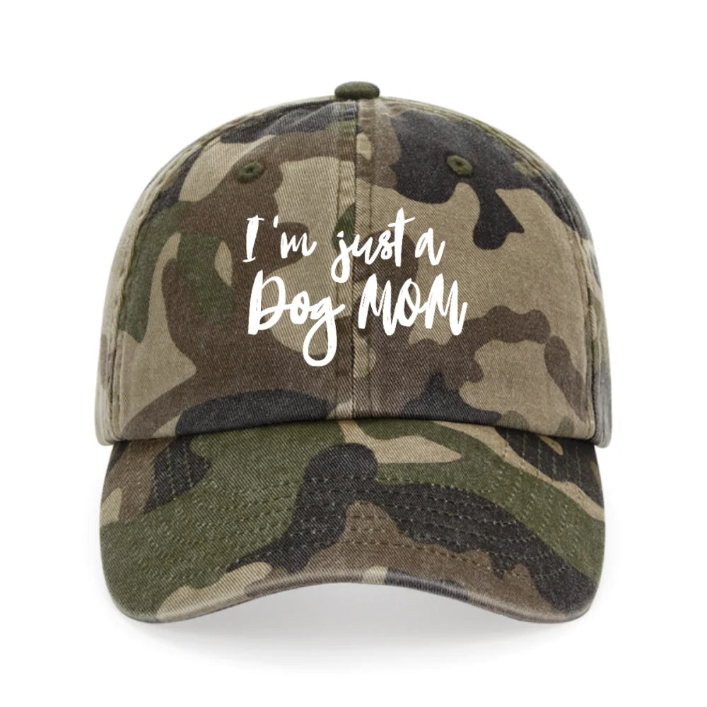 Casquette Brodée - I’m just a Dog Mom 💫 - Vintage Jungle