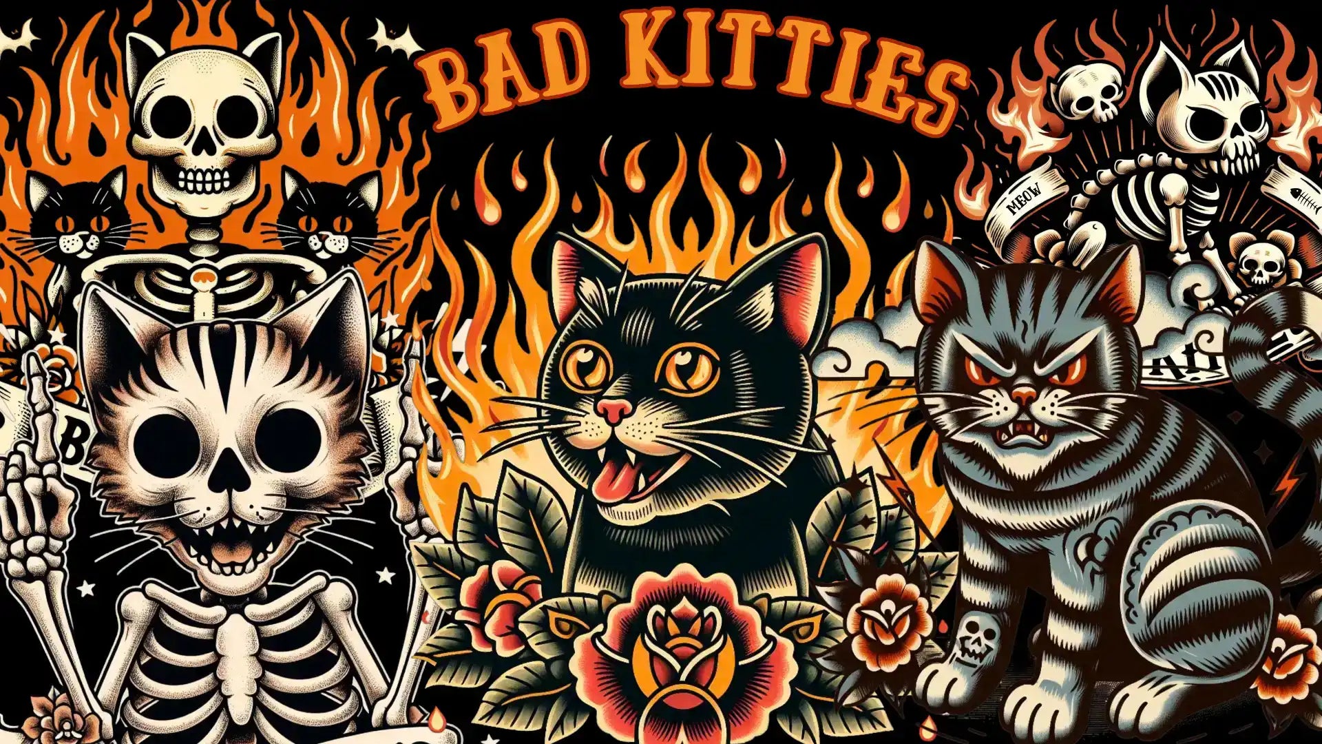 bad doggies vetements chats bad kitties