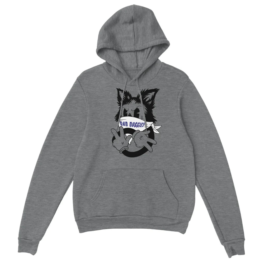 Hoodie Bad Border Collie ✌️ - Grey Scofield / S Hoodie Bad