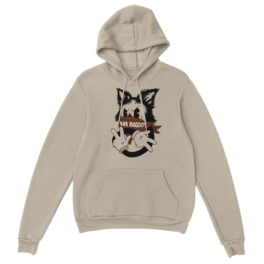 Hoodie Bad Border Collie ✌️ - Sahara / S Hoodie Bad Border