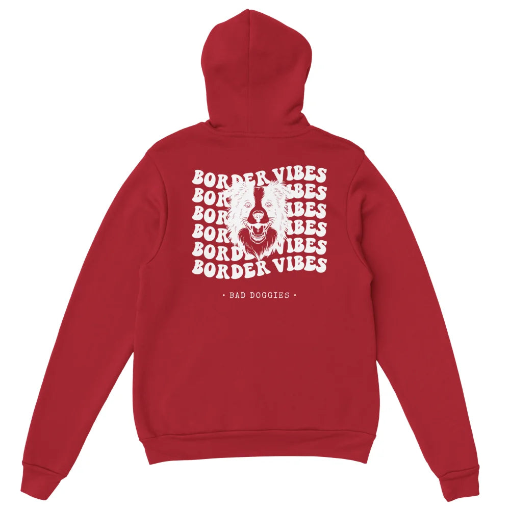 Hoodie Border Vibes 🦊 - Coquelicot / S Hoodie Border Vibes