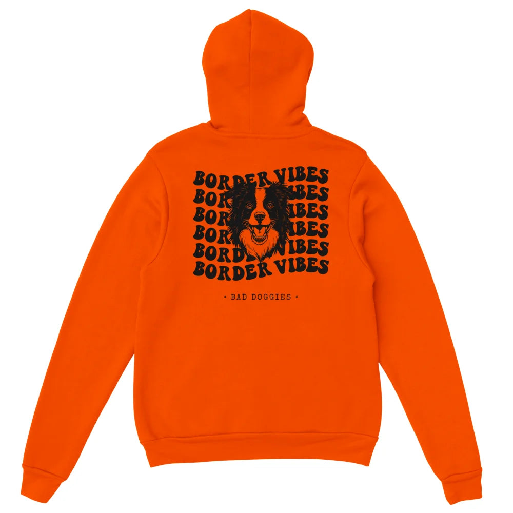 Hoodie Border Vibes 🦊 - Feu / S Hoodie Border Vibes - Bad