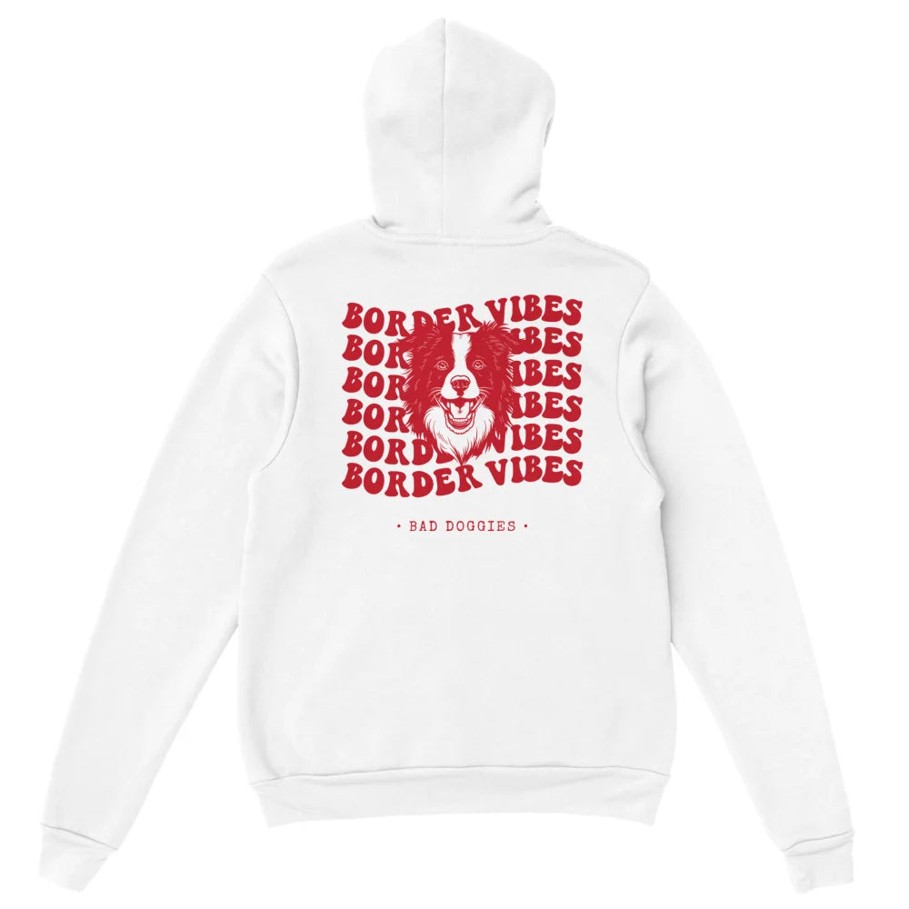 Hoodie Border Vibes 🦊 - White comme Walter / S Hoodie