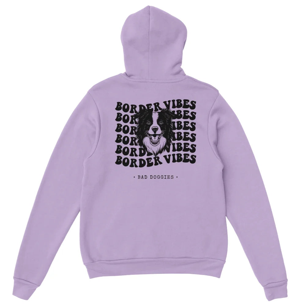 Hoodie Border Vibes 🦊 - Lilas / S Hoodie Border Vibes - Bad