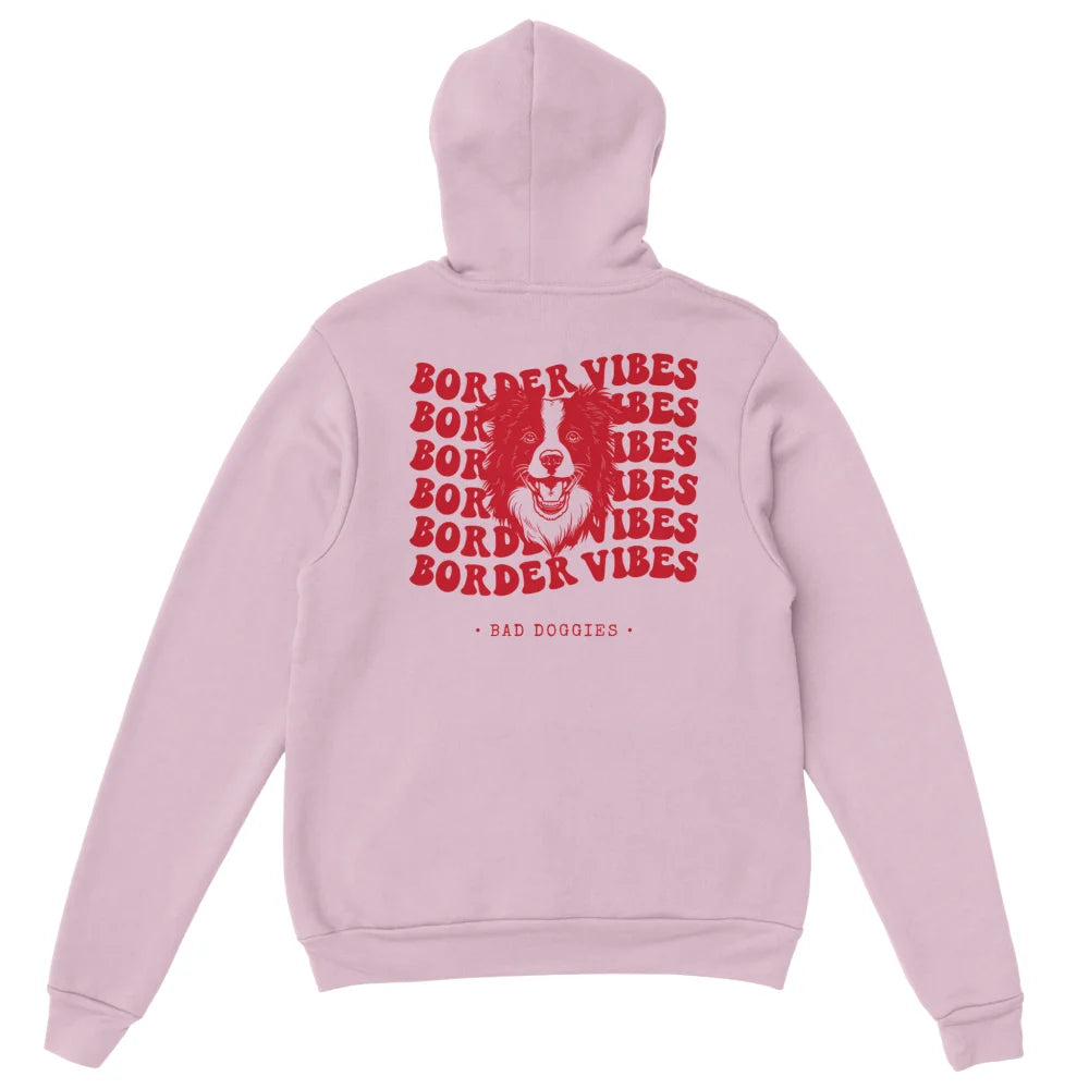 Hoodie Border Vibes 🦊 - Rose Poudré / S Hoodie Border Vibes