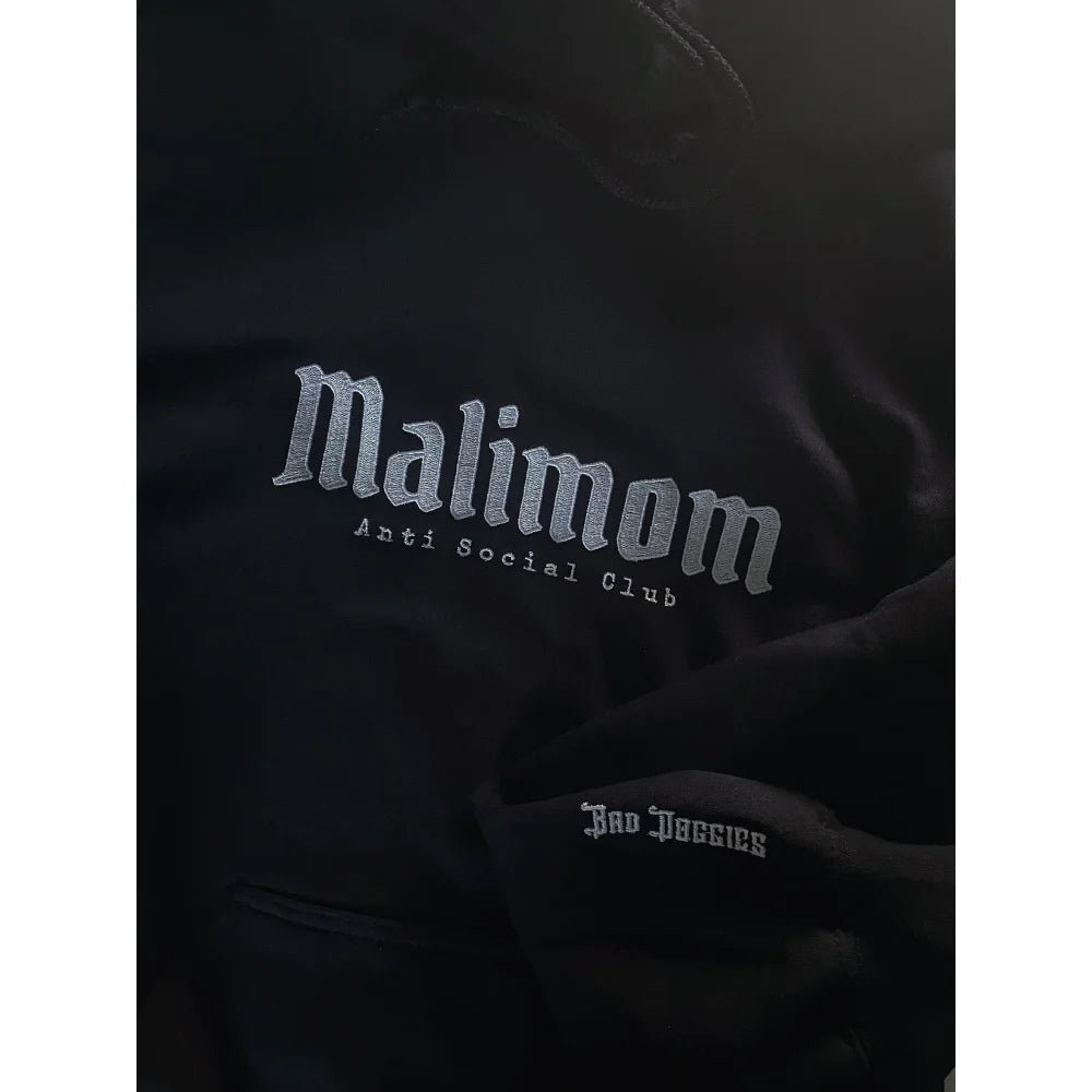 Hoodie BRODÉ à personnaliser - ANTI SOCIAL CLUB 👊 - Hoodie