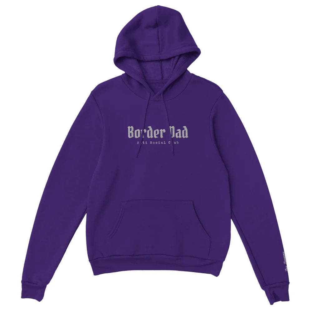 Hoodie Brodé - Border Dad Anti Social Club 👊 - Bunch of