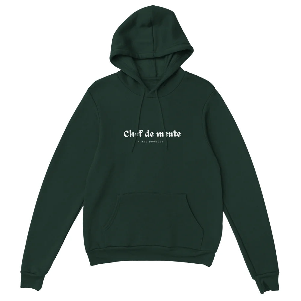 Hoodie Chef de Meute ๐บ - Forest Green / S Hoodie Chef