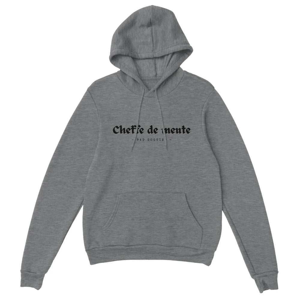 Hoodie Cheffe de Meute 🐺 - Grey Scofield / S Hoodie Cheffe