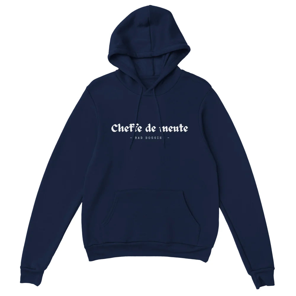 Hoodie Cheffe de Meute 🐺 - Navy / S Hoodie Cheffe de Meute