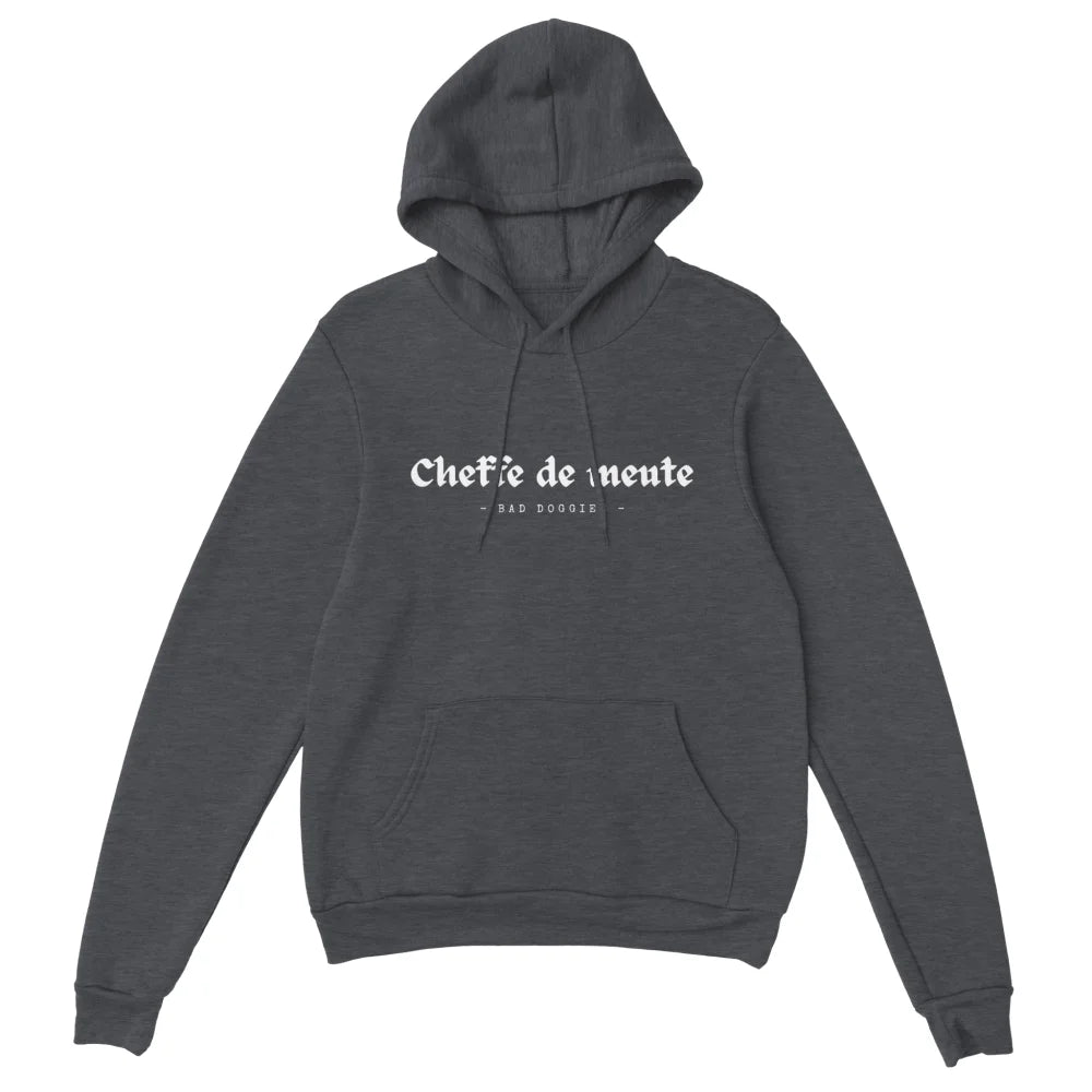 Hoodie Cheffe de Meute 🐺 - Dark Grey / S Hoodie Cheffe