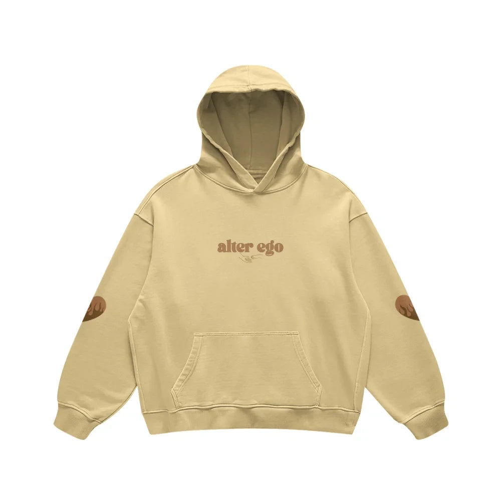 Hoodie Heavyweight ❤️🔥 Alter Ego ❤️🔥 - Moka Vanille / S