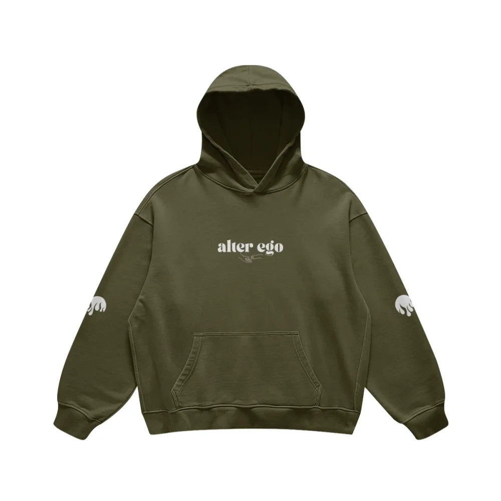 Hoodie Heavyweight ❤️🔥 Alter Ego ❤️🔥 - Olive / S Hoodie