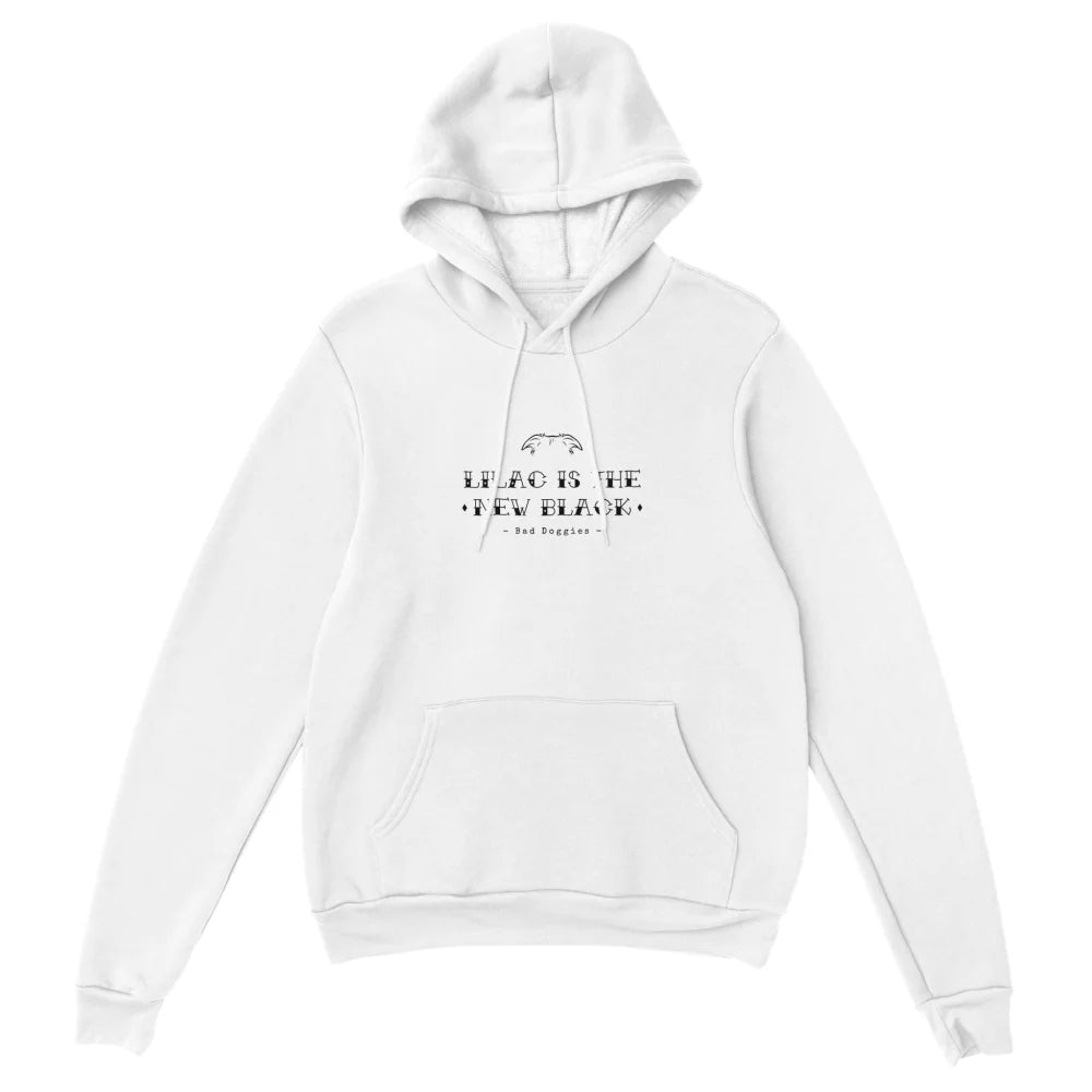 Hoodie Lilac Is The New Black ๐ - White comme Walter / S