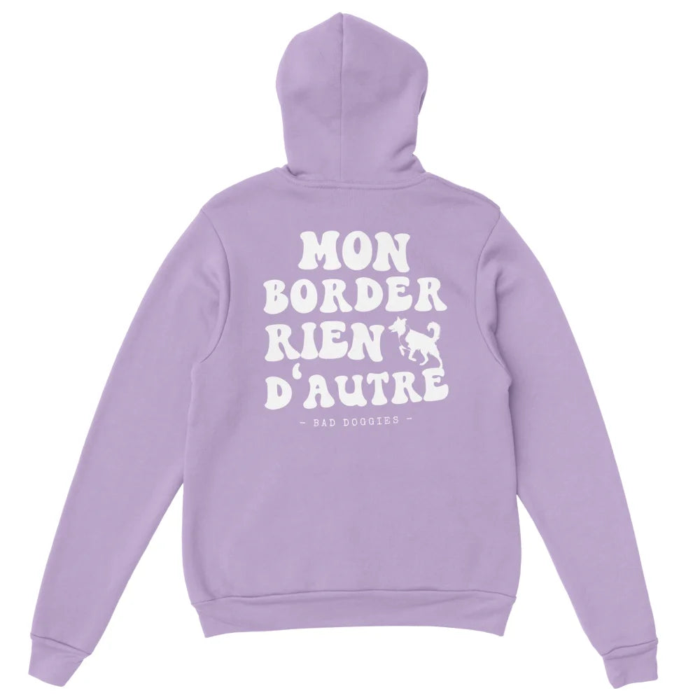 Hoodie Mon Border Rien D’Autre - Lilas / S Hoodie