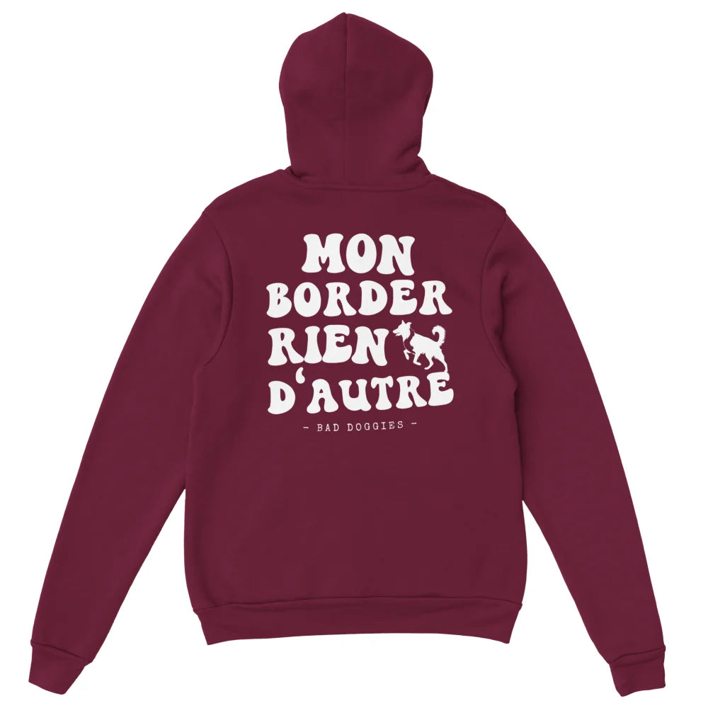 Hoodie Mon Border Rien D’Autre - Royal Purple / S Hoodie
