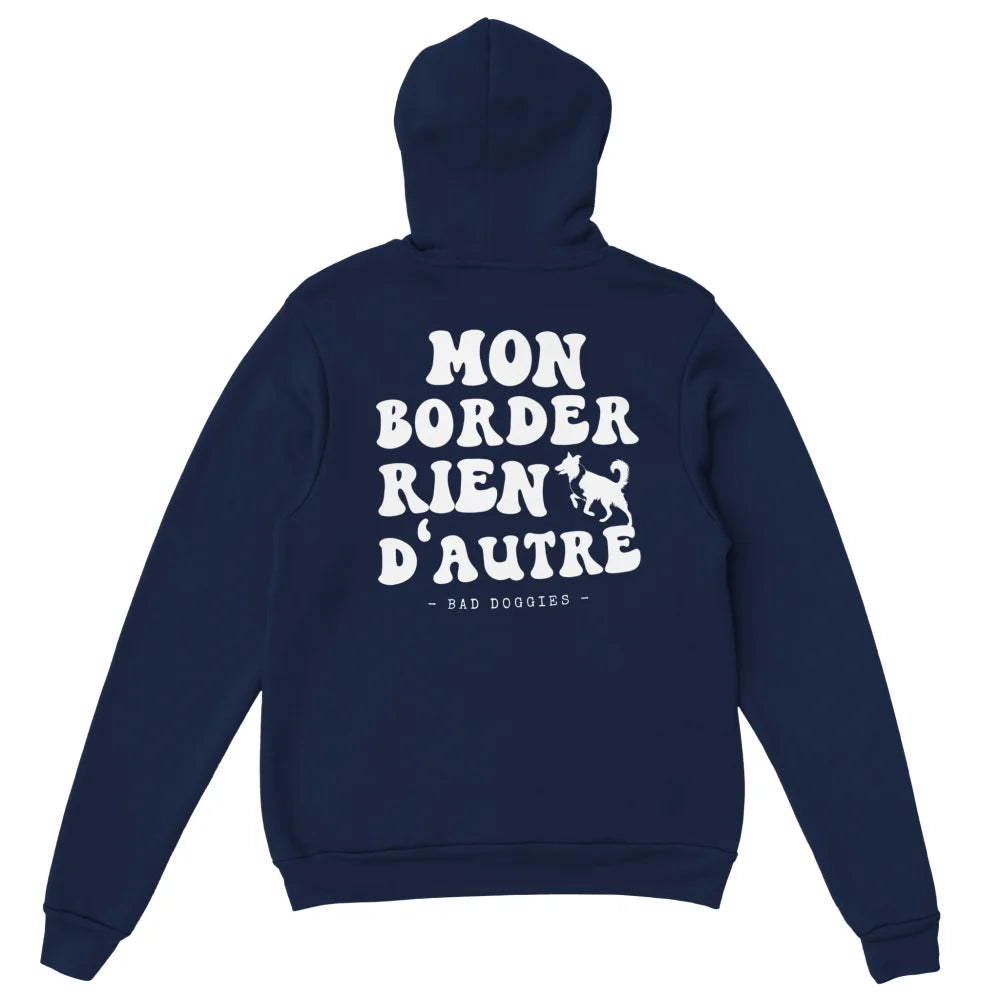 Hoodie Mon Border Rien D’Autre - Navy / S Hoodie Mon Border