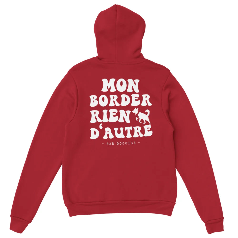 Hoodie Mon Border Rien D’Autre - Coquelicot / S Hoodie