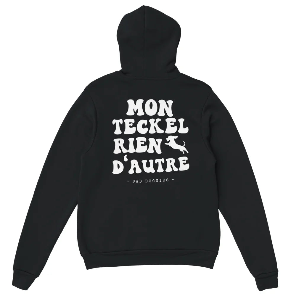 Hoodie Mon Teckel Rien D’autre - Black Jack / S Hoodie
