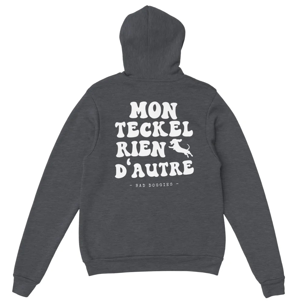 Hoodie Mon Teckel Rien D’autre - Dark Grey / S Hoodie