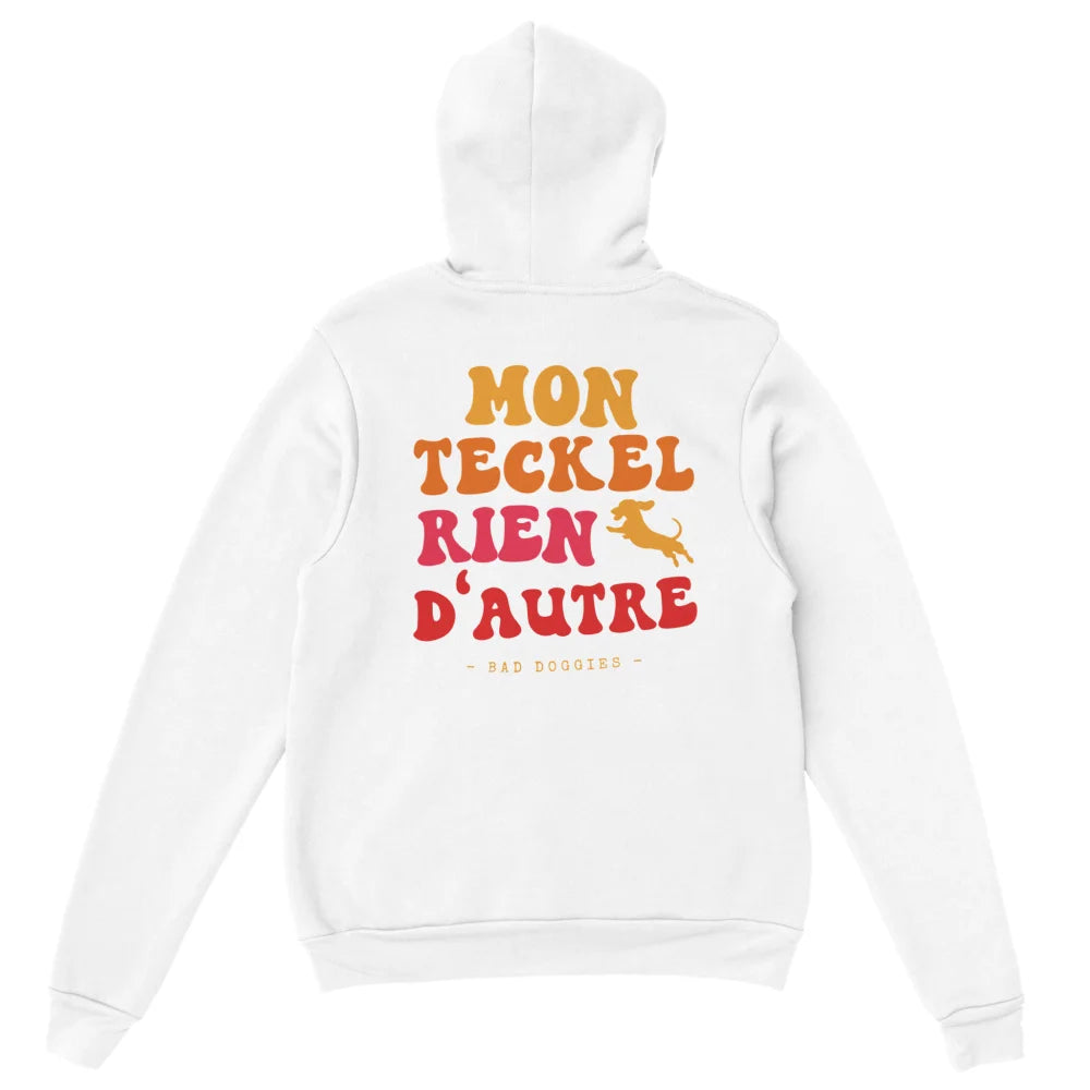 Hoodie Mon Teckel Rien D’autre - White comme Walter / S