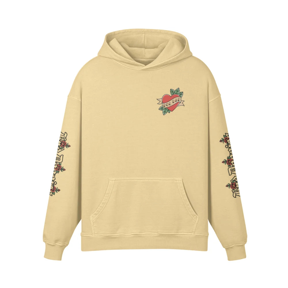 Hoodie Oversized 🌹 CUPIDOG by Bad Doggies 🏹 - Moka Vanille