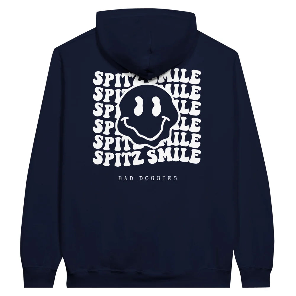 Hoodie Spitz Smile 🫠 - Navy / S Hoodie Spitz Smile 🫠 - Bad