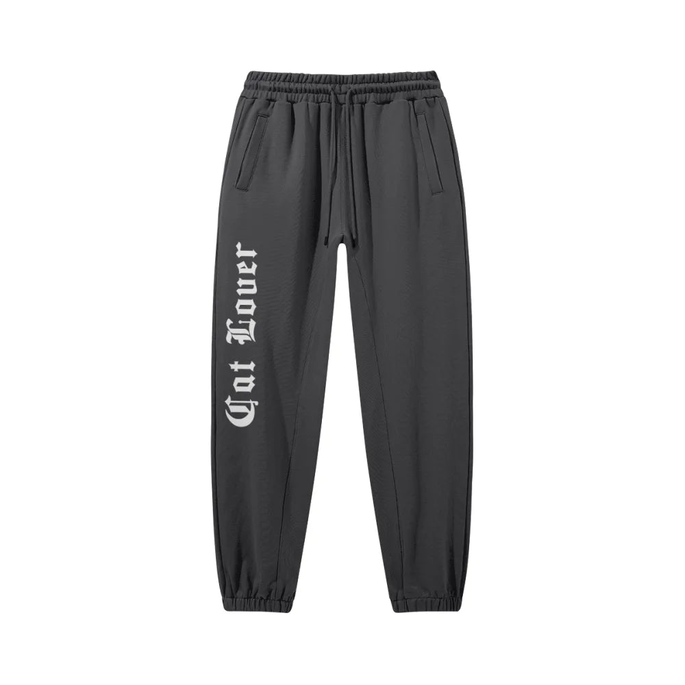 Jogging ð
ðð¡ ððŠð±ð±ðŠð¢ð° - Cat Lover ðŽââ ïž - Dark Grey / S Crop