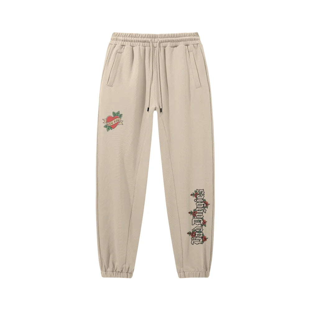 Jogging Old School Heart - Dog Mom / Dog Dad ❤️🔥 - Sahara