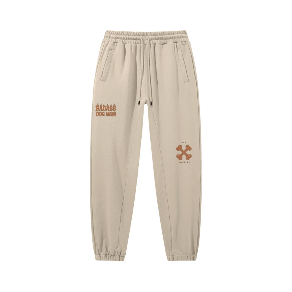 Jogging Oversize - Badass Dog Mom đ„ - Sahara / S Jogging