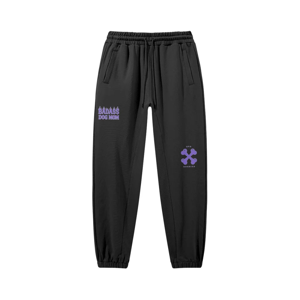 Jogging Oversize - Badass Dog Mom đ„ - Black Jack / S