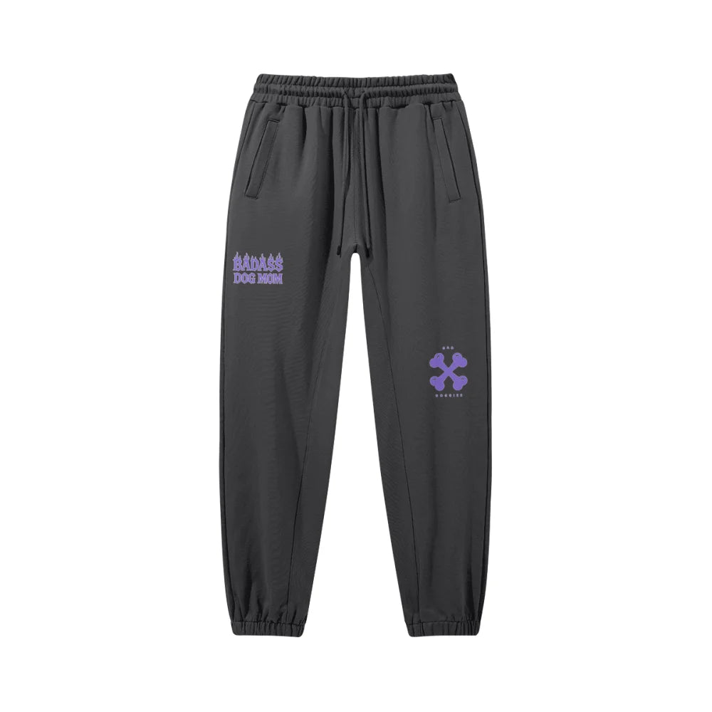 Jogging Oversize - Badass Dog Mom đ„ - Dark Grey / S Jogging