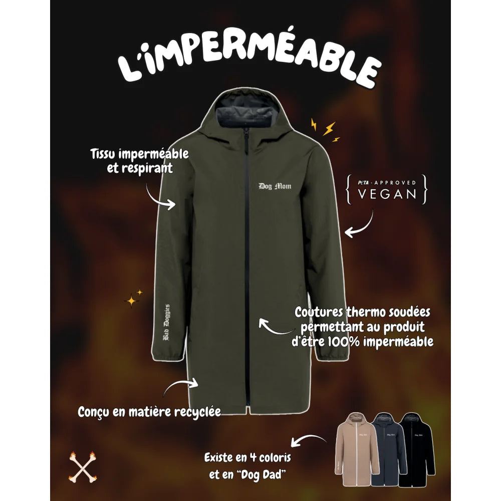 L’imperméable ☔ - Imperméable Dog Mom / Dog Dad ☔ - Bad