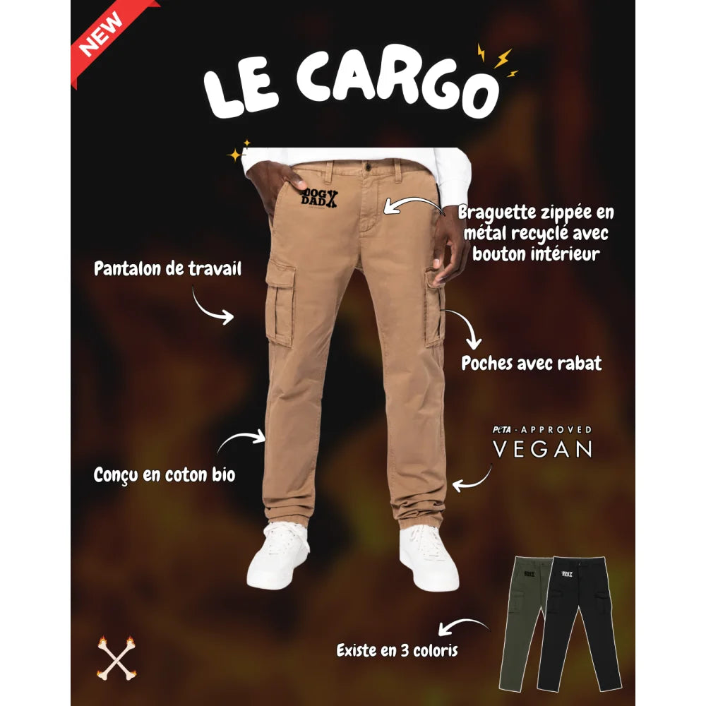 Pantalon Cargo Dog Dad 🦴🔥 - Pantalon Cargo Dog Dad 🦴🔥 - Bad