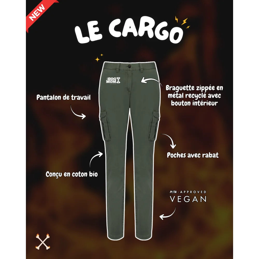 Pantalon Cargo Dog Mom 🦴🔥 - Pantalon Cargo Dog Mom 🦴🔥 - Bad