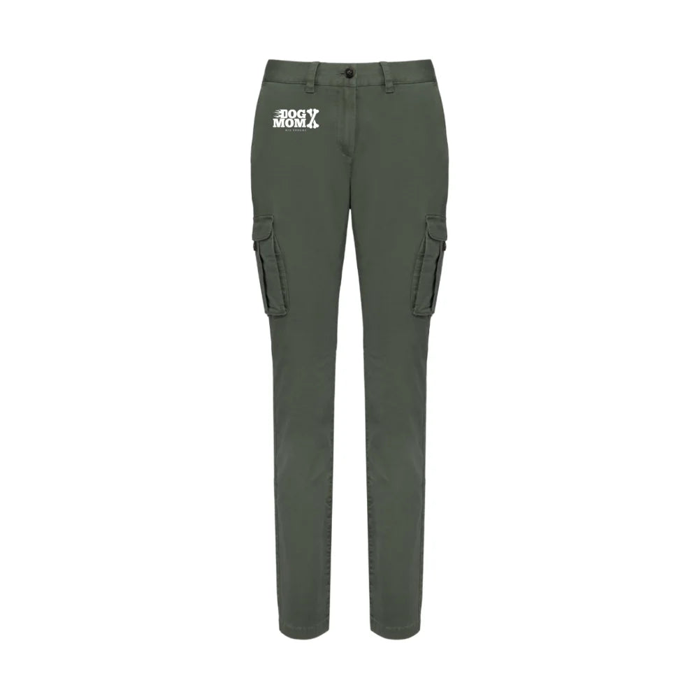 Pantalon Cargo Dog Mom 🦴🔥 - Military Green / 34 Pantalon