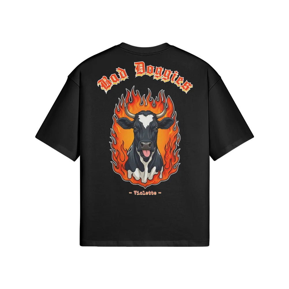 Perso Coralie ❤️🔥 - T-shirt noir / S Perso Coralie ❤️🔥