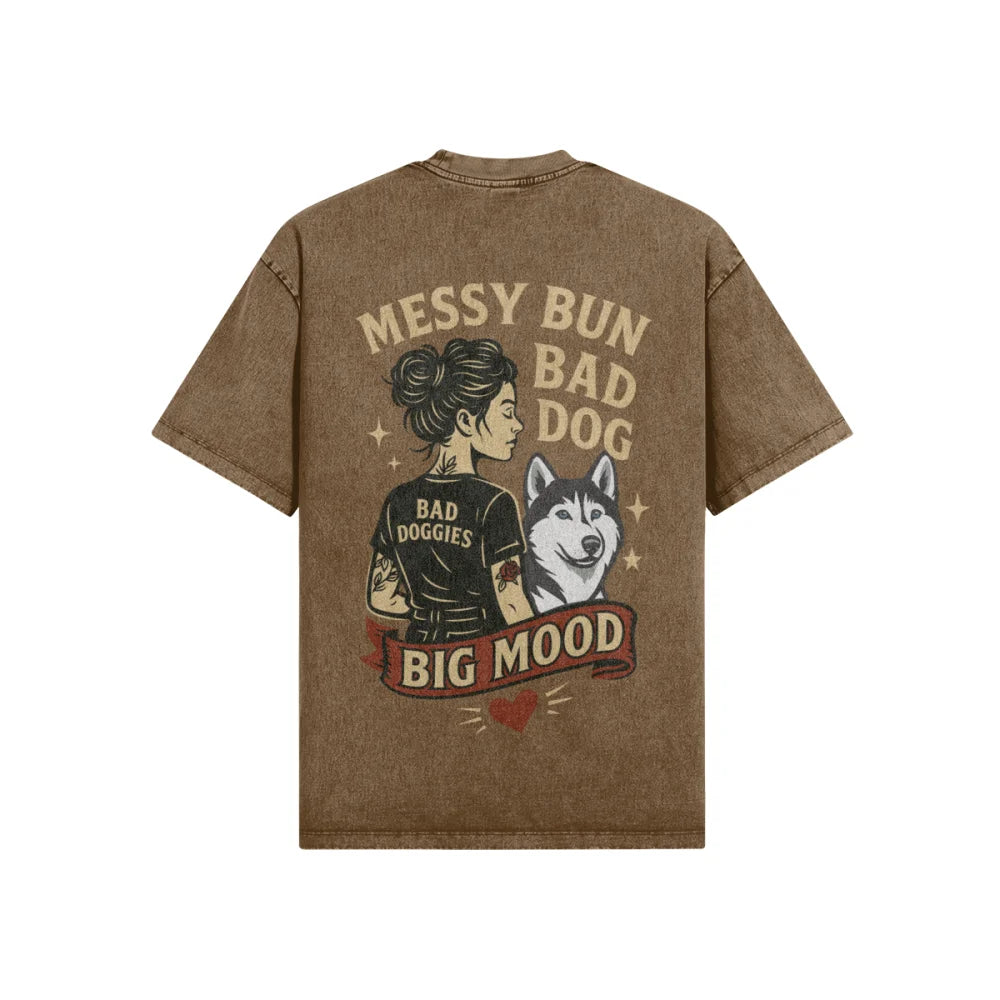 Perso @sun.family.wolf 💛 - Old Brown / XS T-shirt Oversize