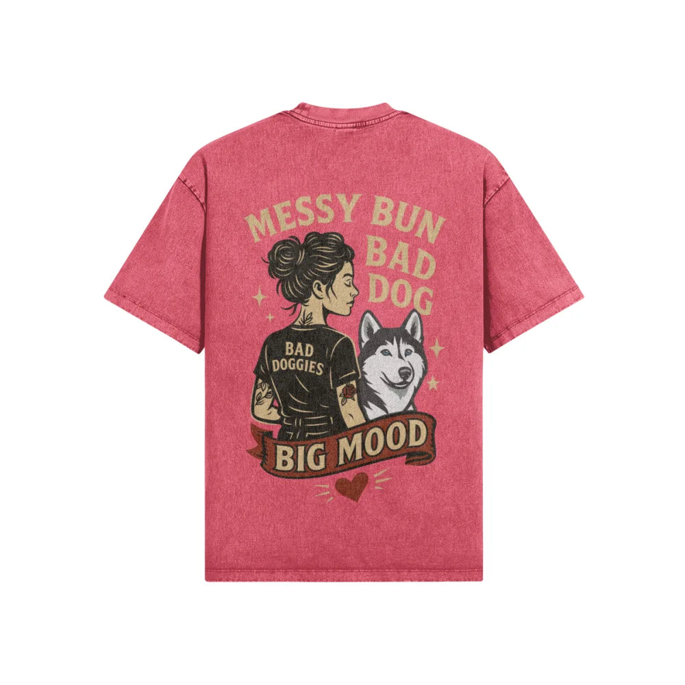 Perso @sun.family.wolf 💛 - Framboise / XS T-shirt Oversize