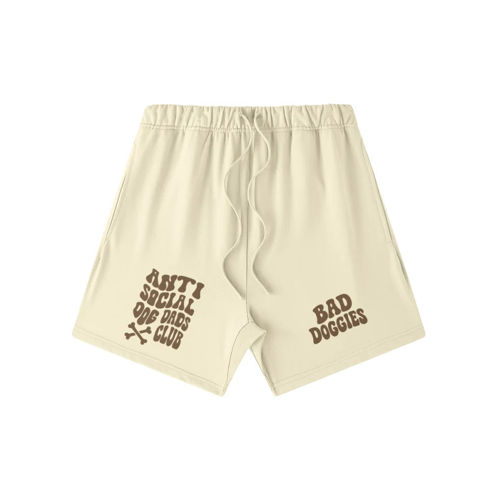 Short 🦴 Anti Social Dog Dads Club 🦴 - Sahara / XS Short