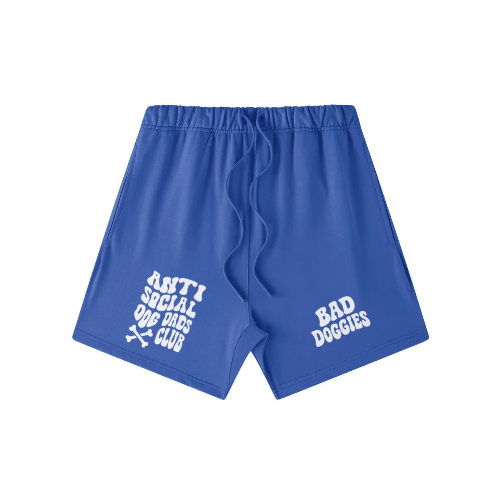 Short 🦴 Anti Social Dog Dads Club 🦴 - Royal Blue / XS Short